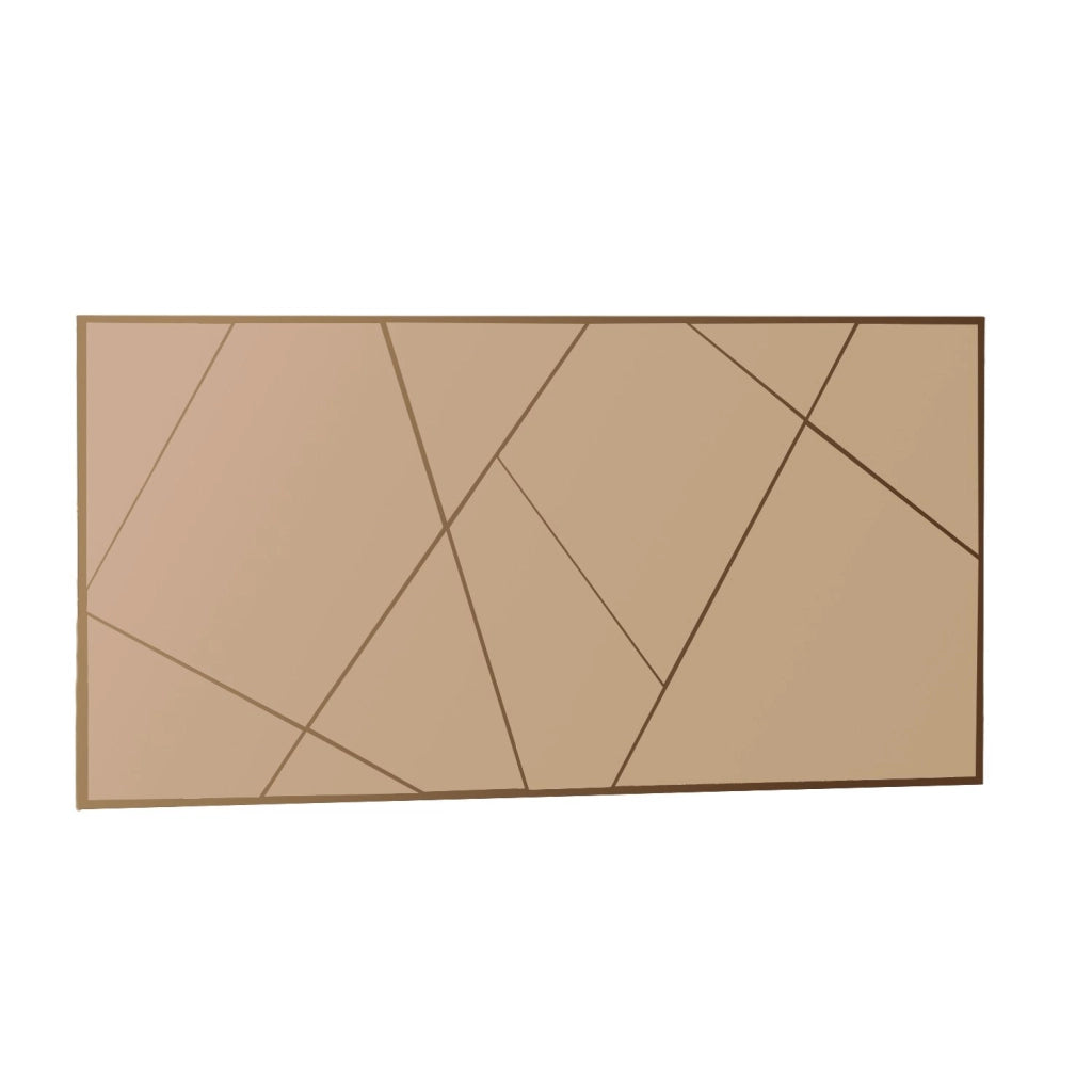 Specchio in legno "Orezo" - 120 x 60 cm - Bronzo