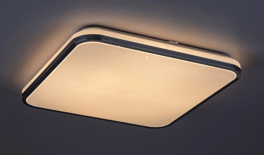 Plafoniera LED 72W 45,5cm quadrata cromo Linden Rabalux