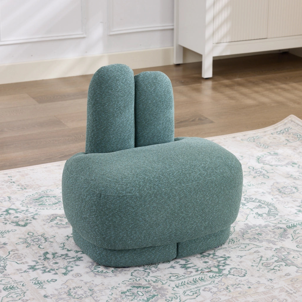 Pouf Orecchie Coniglio Imbottito ¨C MINIMAL ¨C Tessuto, Fisso, Senza Vano Contenitore