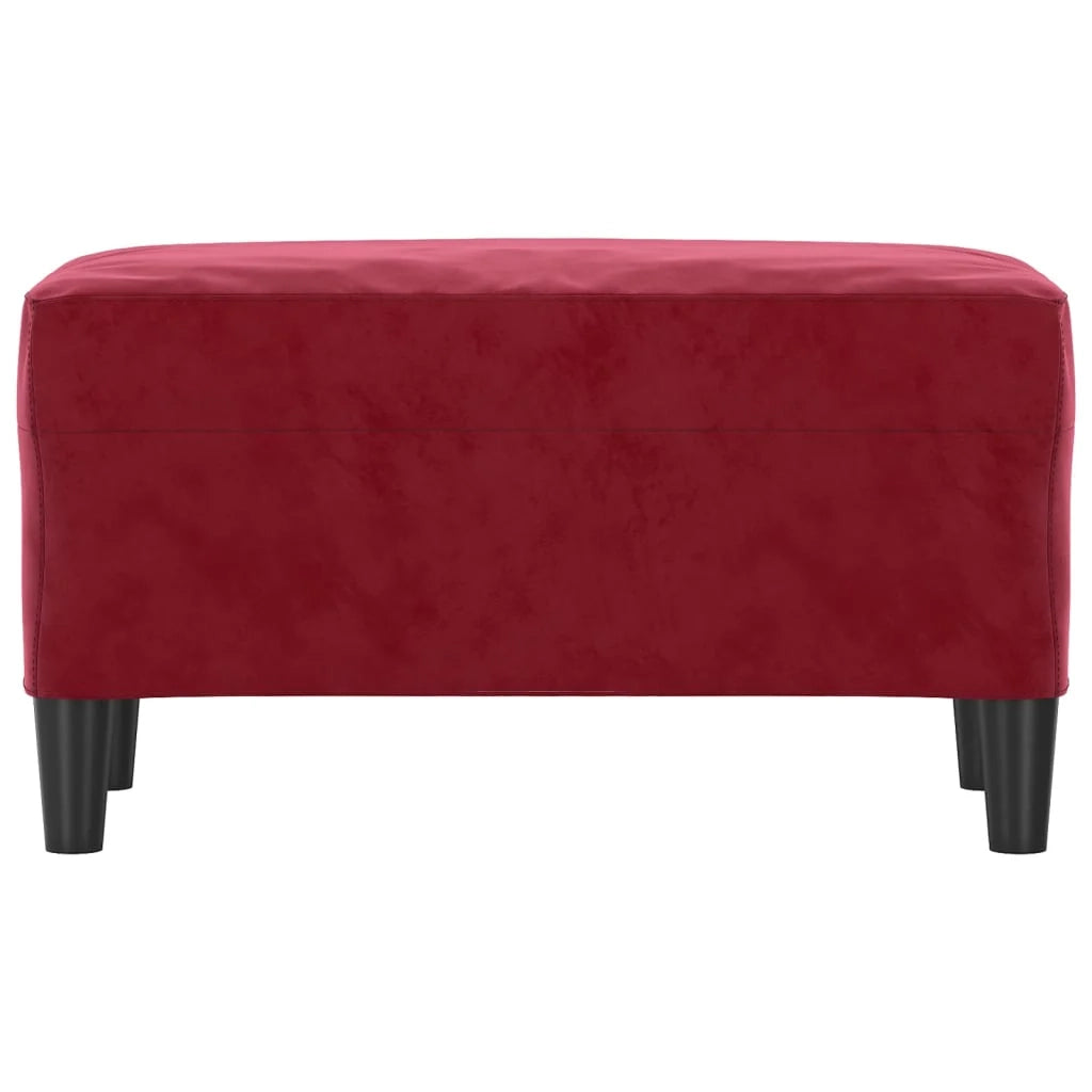 Panca/panca rosso bordeaux x 70 x 35 x 41 cm velluto 02_0010484