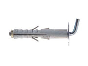 TASSELLO IN NYLON PROLUNGATO CON GANCIO CORTO  SB- - SB 12/L8 ø mm.12x57 gancio mm.12 - 50 pezzi FISCHER