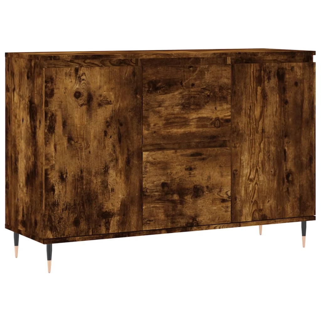 Buffet credenza cassettiera armadio mobile contenitore organizer per cucina soggiorno salotto 104 x 35 x 70 cm legno ingegnerizzato marrone 02_0030859