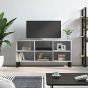 Mobile per TV-Credenza TV-Console TV Grigio Cemento 103,5x30x50 cm Legno Multistrato 213765