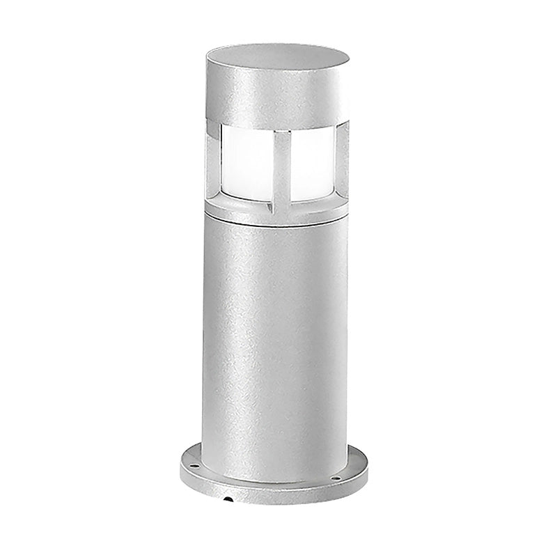 JULE - Paletto da terra per esterni 36cm, IP65, attacco E27, struttura in alluminio pressofuso, colore Grigio - Rossini Group