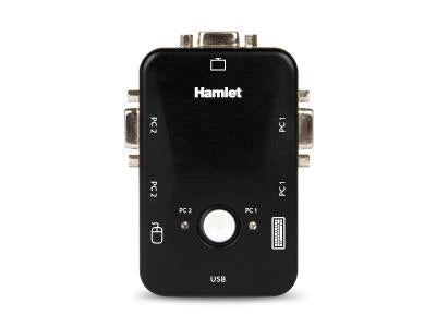 Kvm switch per 2 pc + 3 usb + vga - HNKVM3U
