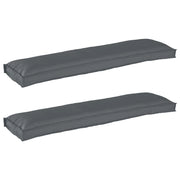 Set di Cuscini per Pallet 2 pcs Antracite 150 x 40 x 8 cm 42001708