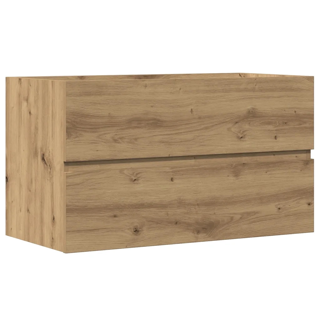 Mobile Pensile Bagno Rovere Artigianale 80x38,5x45cm Truciolato 856247