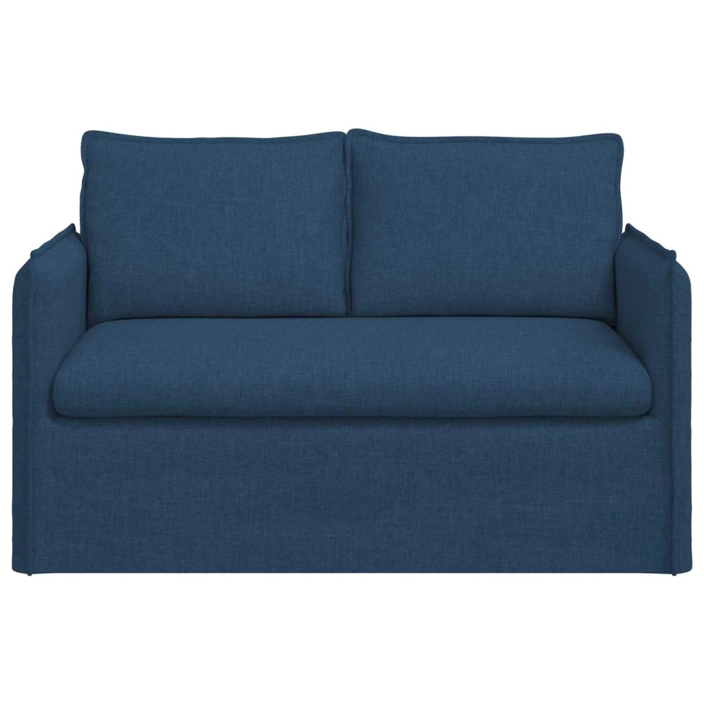 Divano | Divano da soggiorno | Sofa Blu 136 x 82 x 85 cm Tessuto