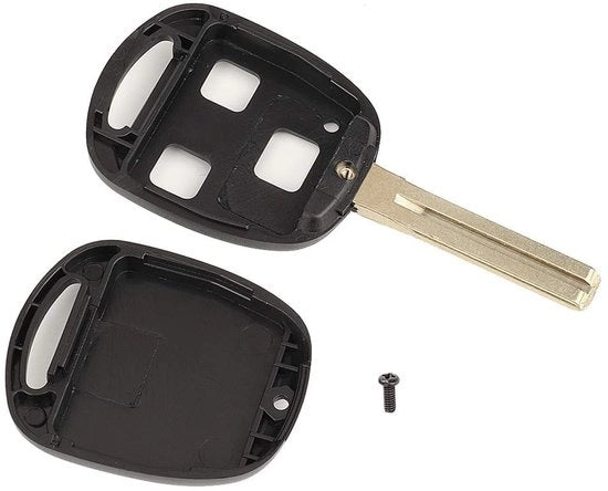 Sostituzione telecomando - Cassetta Chiave - 3 Tasti - Adatto per IS200/GS300/LS200/RX300 - Materiale ABS di alta qualità - Protezione contro graffi - Chiave da parete
