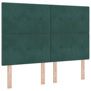 Testiera | Testata Verde Scuro 144 cm Velluto