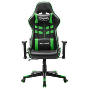 Sedia da Gaming | Sedia da e-sports Nera e Verde in Similpelle