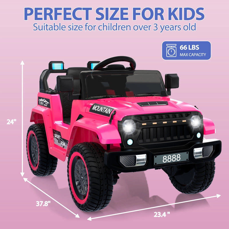 Auto Elettrica per Bambini 12V con Telecomando 2