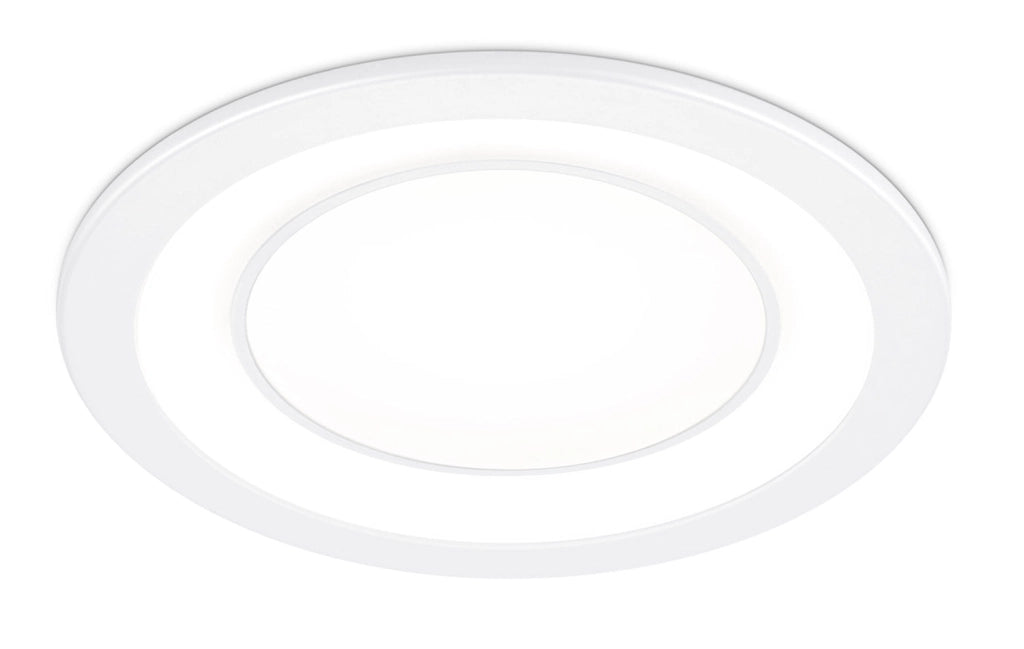 Faretto da Interno a LED in Plastica Bianco Opaco