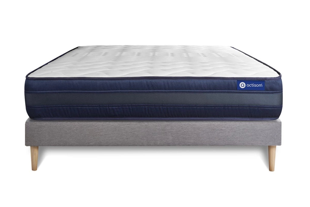 Kit rete e materasso Actiflex tech 135x190cm - Spessore : 24cm - Molle insacchettate e memory foam- molto rigido