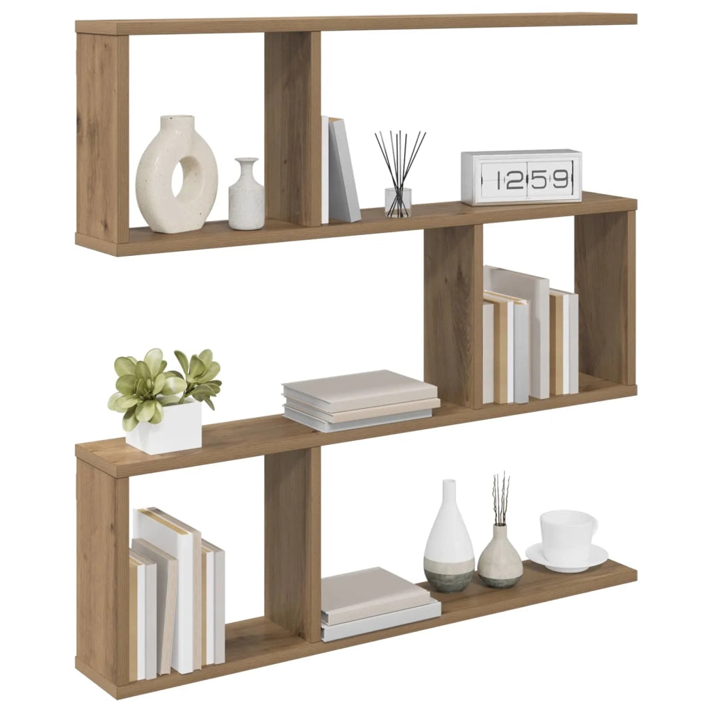 Scaffale da parete Rovere Artigianale 80 x 12 x 79,5 cm 8012283