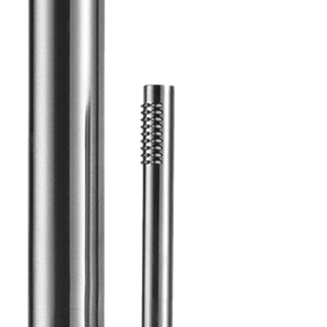 Doccia da Giardino 228,9x18x25 cm con Doccetta e Lavapiedi Sined Bosa Inox