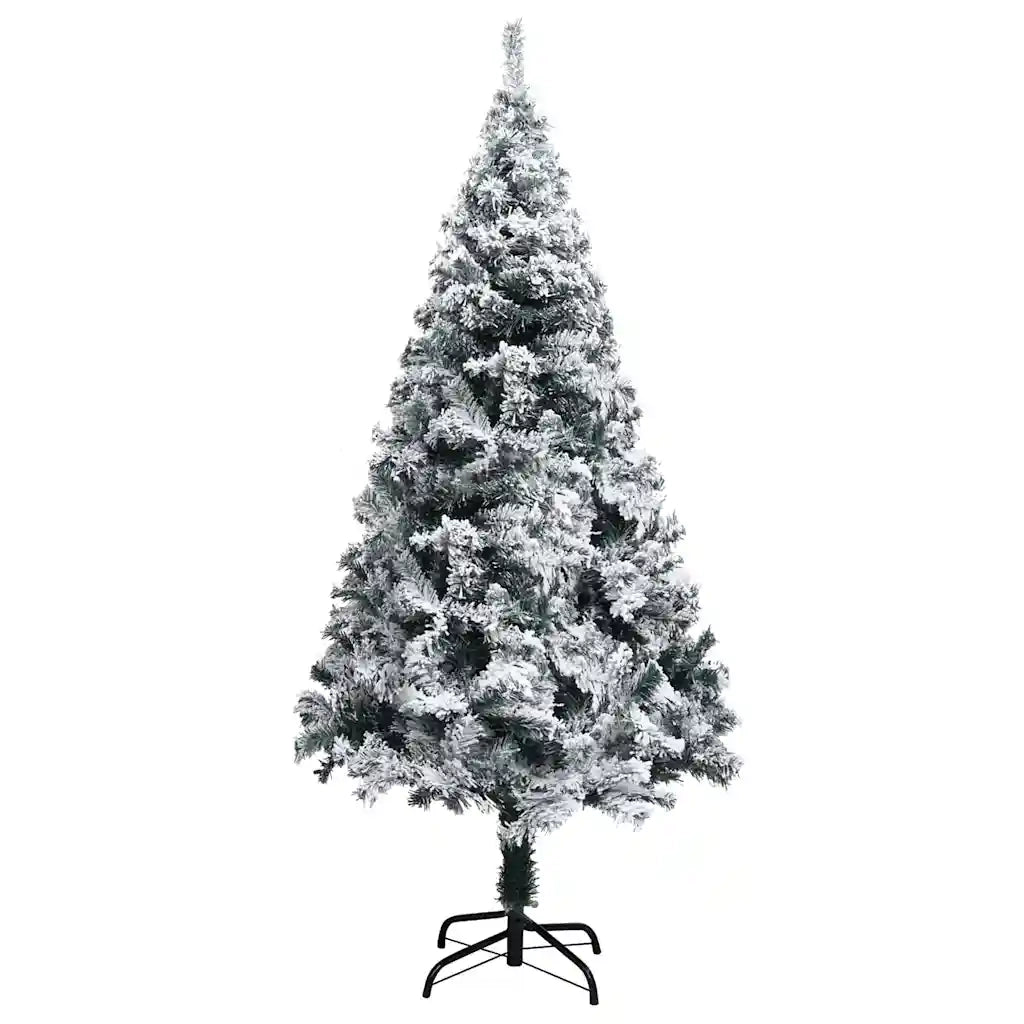 Albero di Natale Artificiale-Albero Natalizio con 150 LED Bianco 150 cm 534624