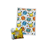 Pokemon POK278 Coperta Sherpa 100x150 cm Face and Colour