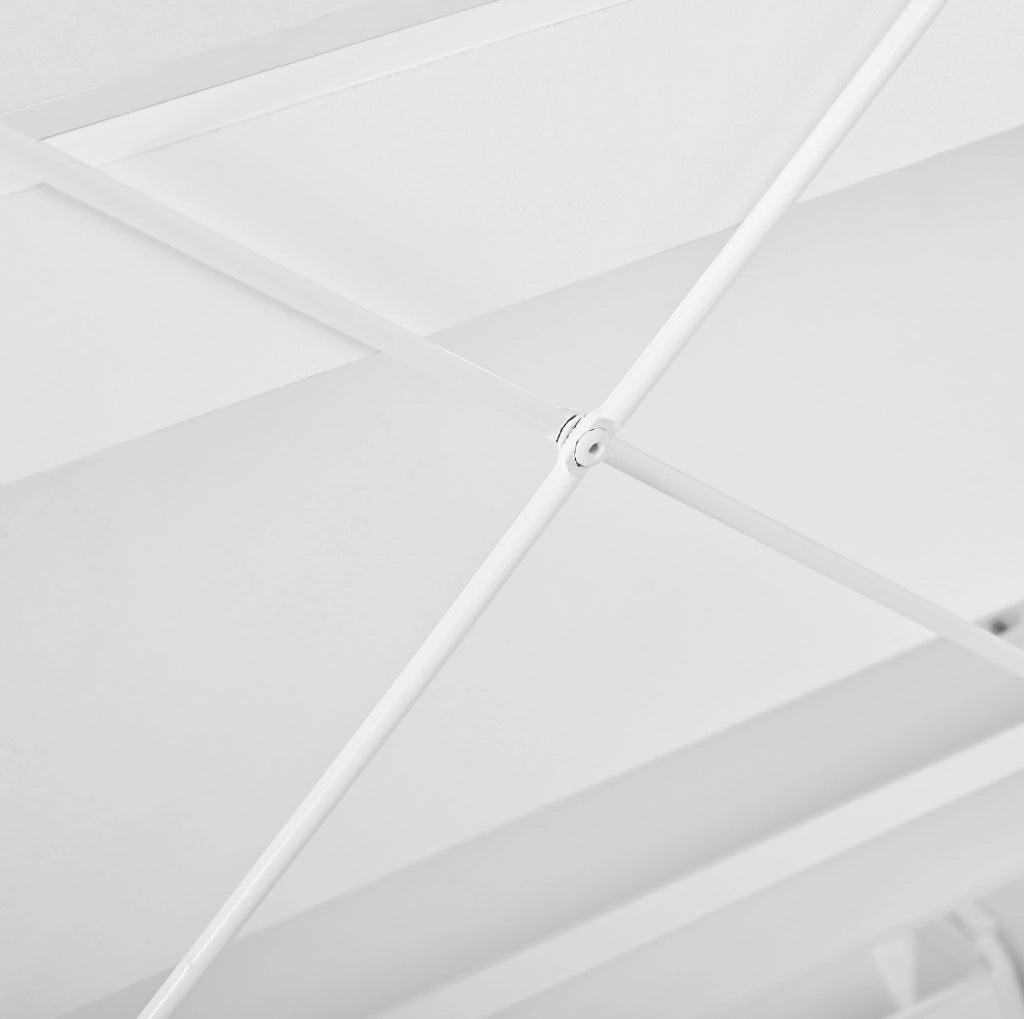 Scarpiera salvaspazio con 3 ribalte e specchio rotondo 63x24x120 cm in MDF bianco
