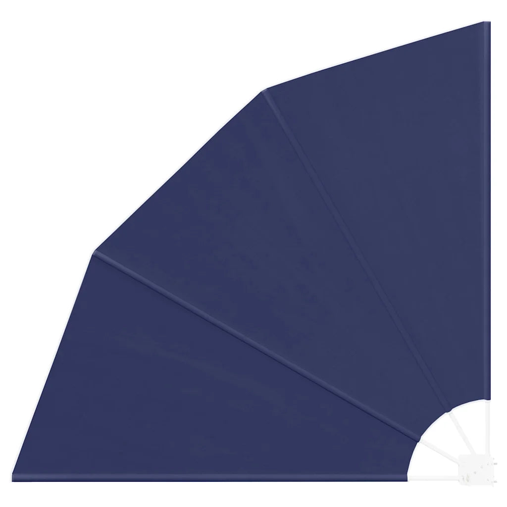 Schermo di Privacy per Balcone Blu navy 140 x 140 cm Poliestere 42000924