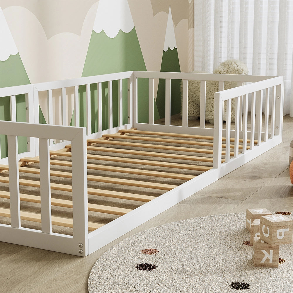Vitalispa Letto per bambini Bianco 90x200 Senza materasso