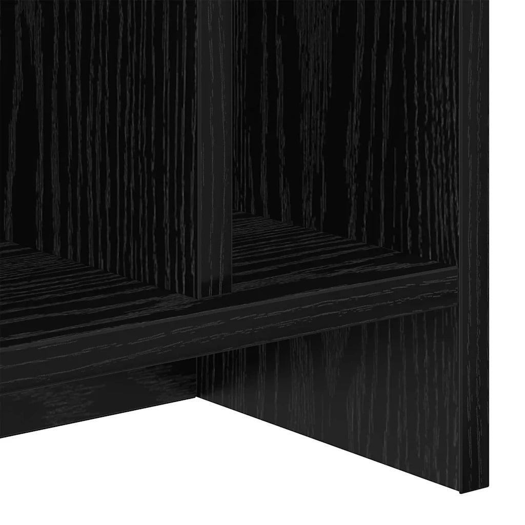 Supporto TV 50 x 35 x 45 cm Rovere Nero Legno ingegnerizzato 891002