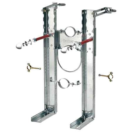 SUPPORTO PER WC/BIDET SOSPESO 'PREMIUM' 520x270 mm - FISCHER