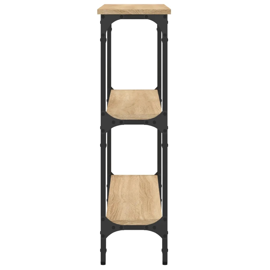 Tavolo Consolle | Tavolo d'Ingresso Rovere Sonoma 75x22,5x75 cm Legno Agglomerato