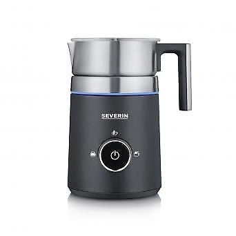 Severin SM 3585 montalatte e scaldalatte Automatico Nero, Argento