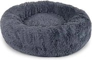 Cuscino per cani - Coperta per cani - Protezione per cani per divano - Cuscino per cani per divano - (4XL) 120 Ø diametro esterno/Grigio scuro