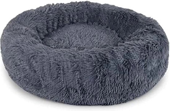 Cuscino per cani - Coperta per cani - Protezione per cani per divano - Cuscino per cani per divano - (4XL) 120 Ø diametro esterno/Grigio scuro