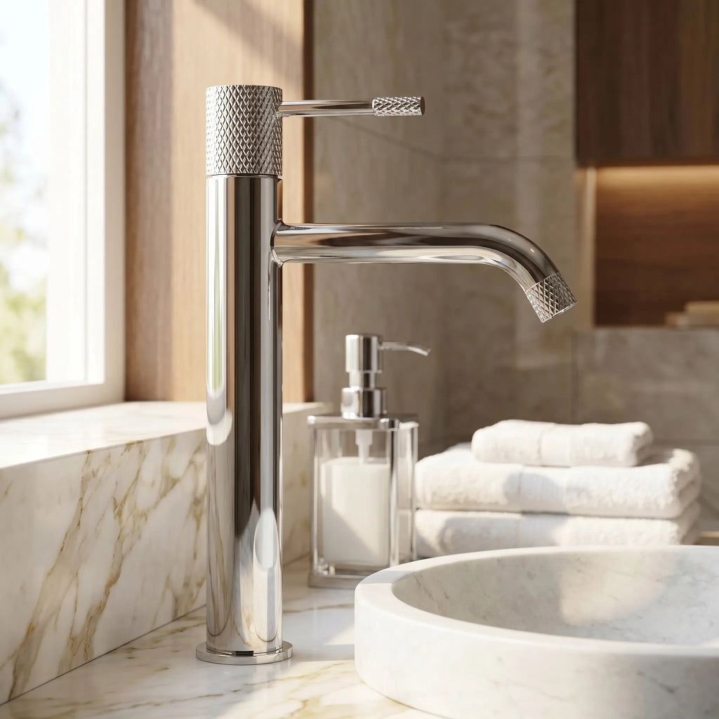 Rubinetto Da Lavabo Rea Venti Chrome High