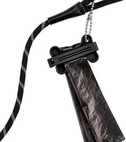 Contenitore per escrementi canini - grigio - per la raccolta di escrementi canini - accessorio per cani da uscire - utile e igienico