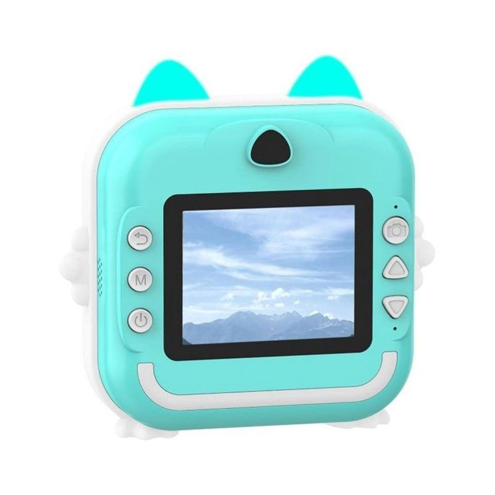 Trade Shop - Fotocamera Digitale Per Bambini Con Schermo Da 2,4" Per Stampa Termica Istantanea C6 -