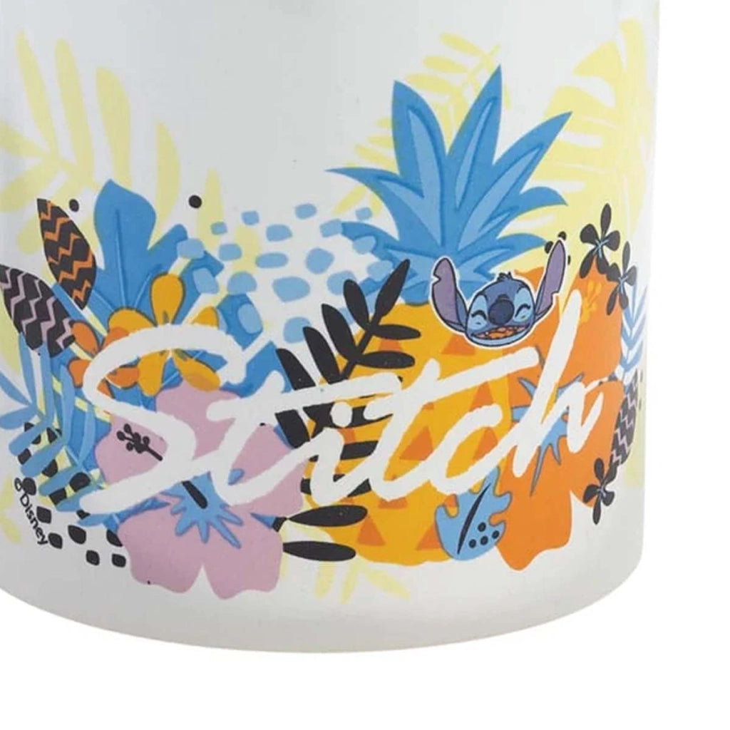 Tazza in ceramica 325 ml Adattamento Collezione Stitch Ananas Bianco Disney