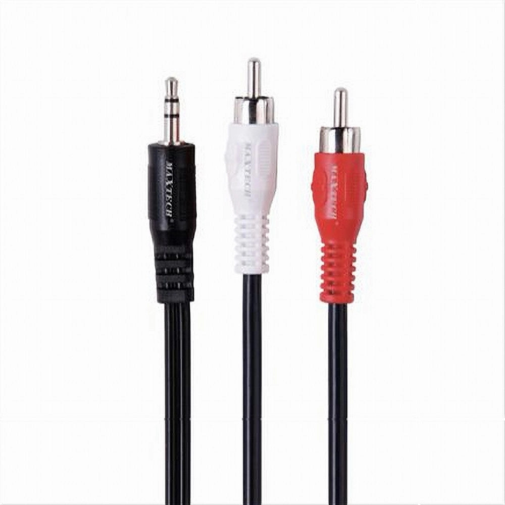Trade Shop - Cavo Prolunga Audio Adattatore Stereo Da Aux 3.5mm A 2x Rca 3mt 4d Sound Aux-r04 -