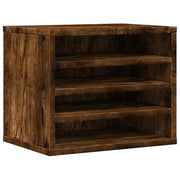 Organizer Scrivania Rovere Fumo 36x26x29,5cm Legno Multistrato CFW6195599