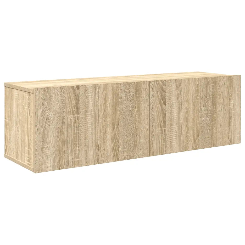 Set di Mobili Porta TV 7 pz Rovere Sonoma in Legno Multistrato cod mxl 11942