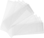 Hoezen per libro 20 pezzi - Copertine per libri in PVC trasparente - Impermeabili - Leggere - Resistenti - Dimensioni 18x6 cm - Copertine per libri con apripagina