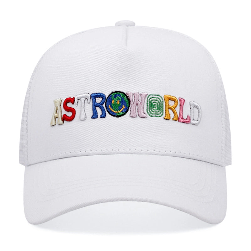 Cappellino da baseball ASTROWORLD bianco