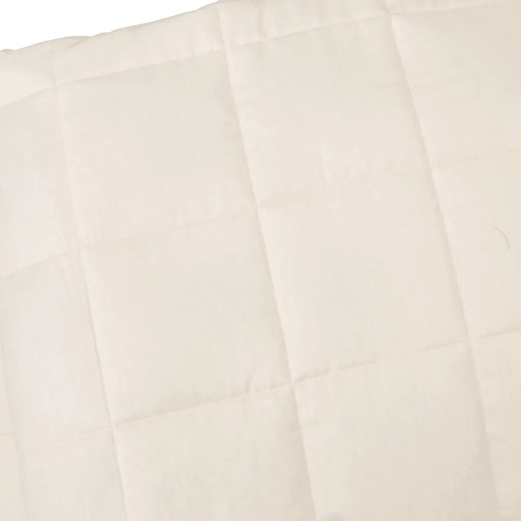 Coperta Ponderata Crema Chiaro 120x180 cm 5 kg Tessuto 350752