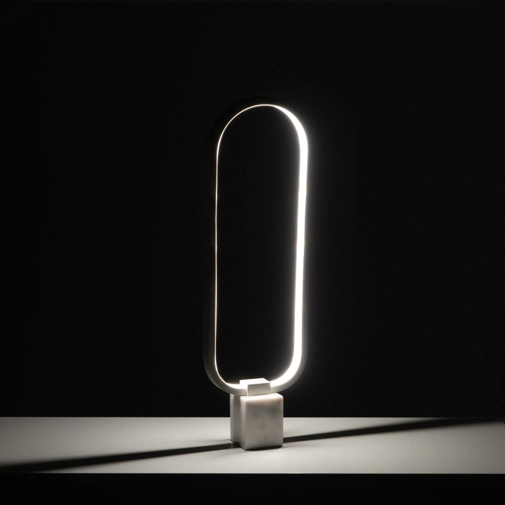 Lampada led da tavolo ILARIA bianco