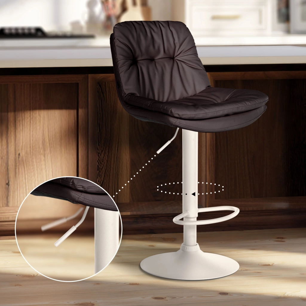 Barhocker Laurel Kunstleder weiЯ