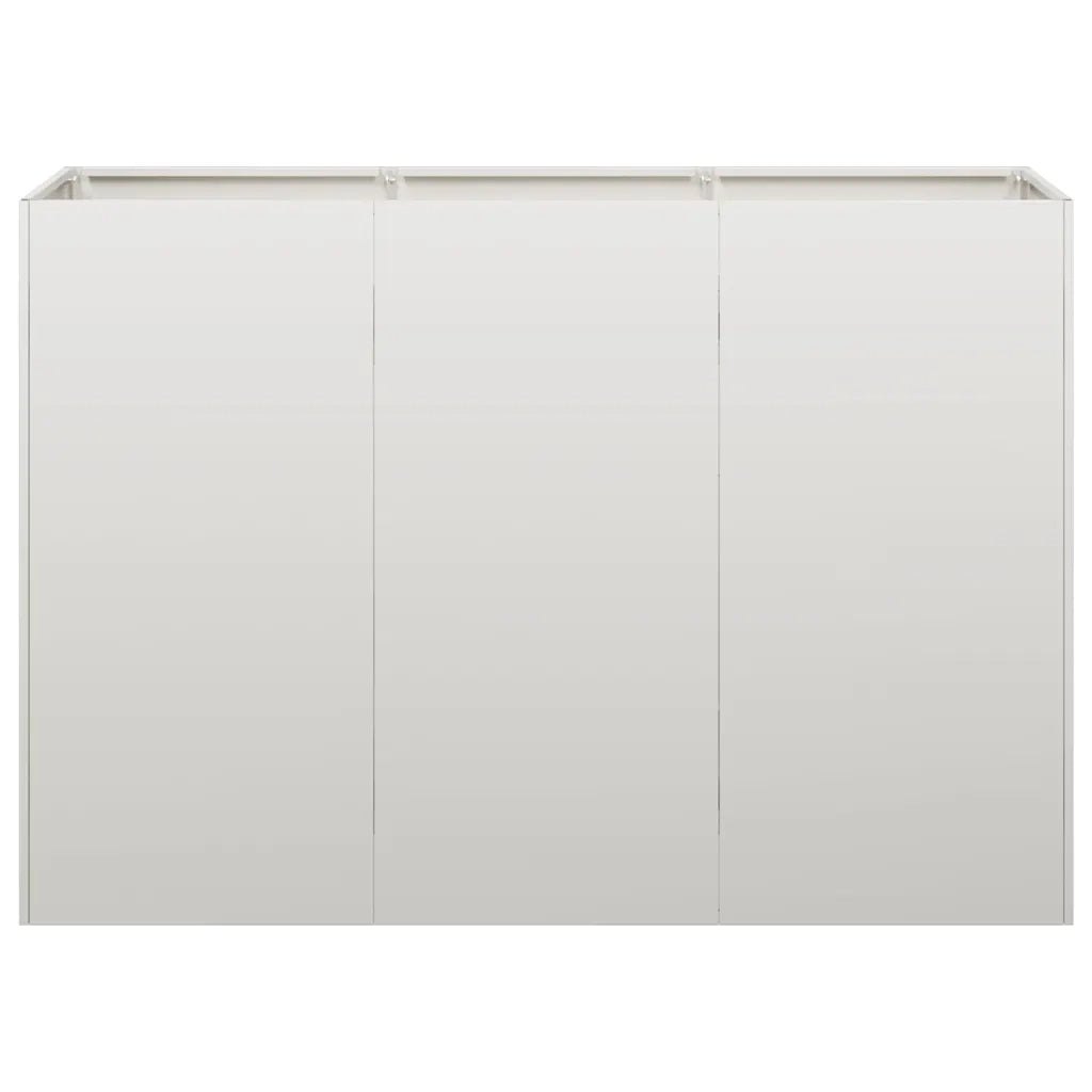 Fioriera 120x40x80 cm in Acciaio Inox 860721