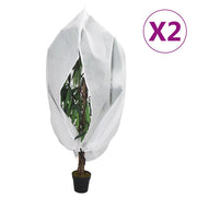 Coperture con Cerniera per Piante 2pz 70 g/mÂ² 1x1,55 mcod mxl 83740