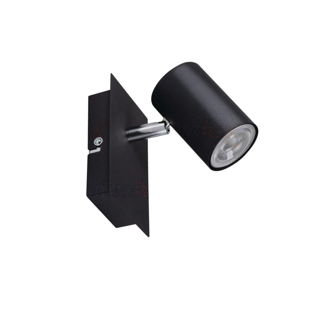 Faretto parete/soffitto Evalo Kanlux 1xGU10 10W nero