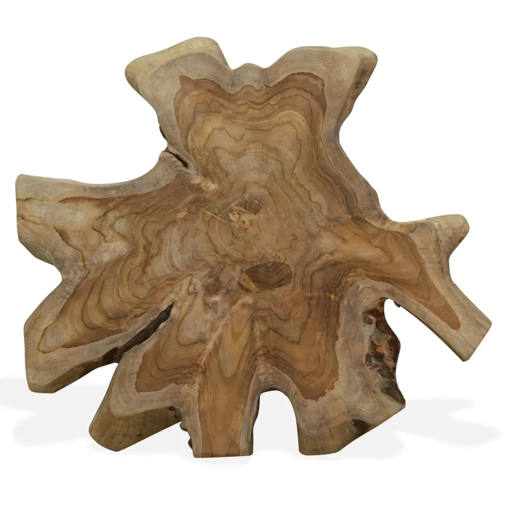 Tavolino da CaffÃ¨ in Autentico Legno di Teak 80x70x38 cm