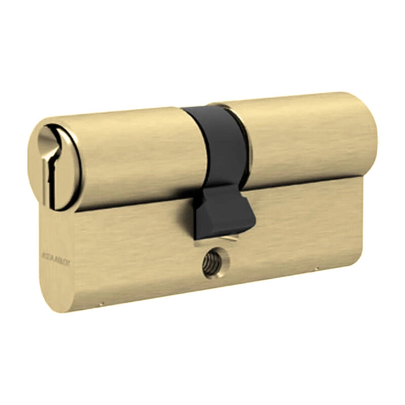 ASSA ABLOY CILINDRO GEMMA OTTONE  MM 62,5 (27,5.35)