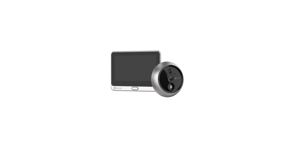 Videospioncino smart con campanello. Visione notturna. Batteria ricaricabile. Rilevazione del movimento. EZVIZ DP2C