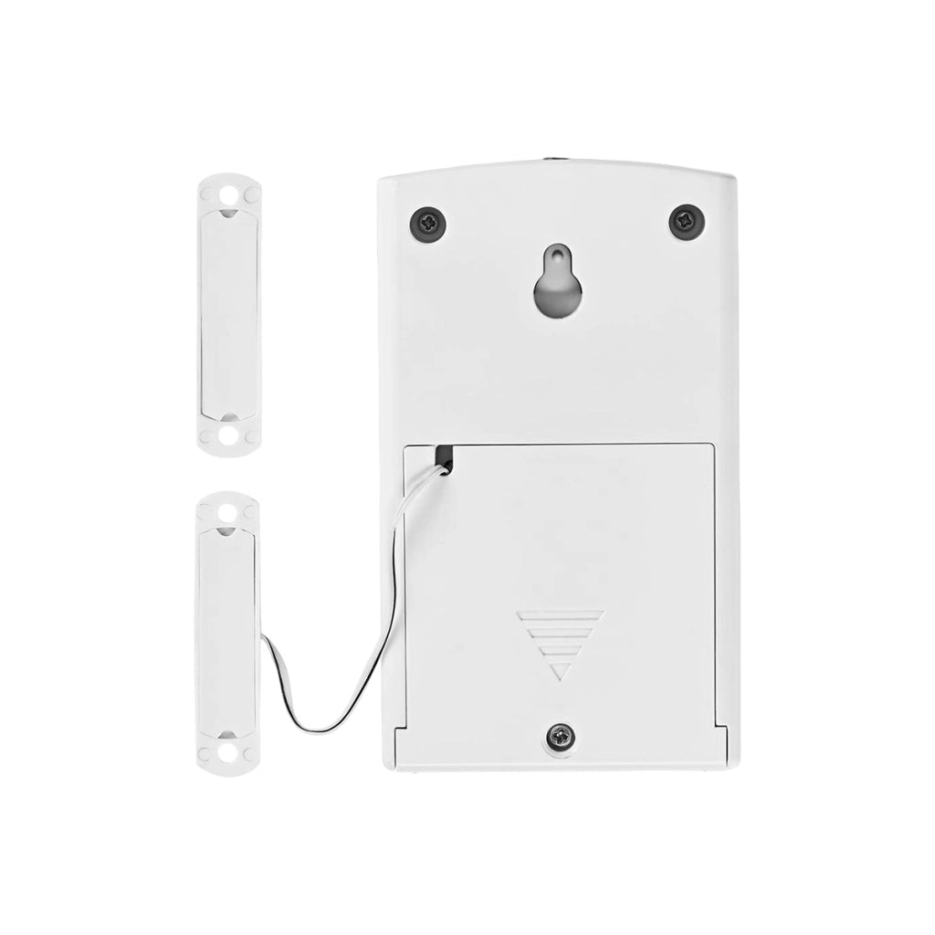 Allarme per porte e finestre con tastiera, sirena da 85 dB, sensore magnetico Bianco Nedis